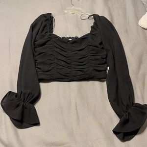 Black dressy top